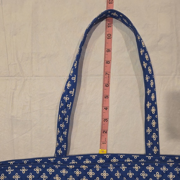 Vera Bradley University of Kentucky Embroidered‎ Collegiate Tote Bag Blue White